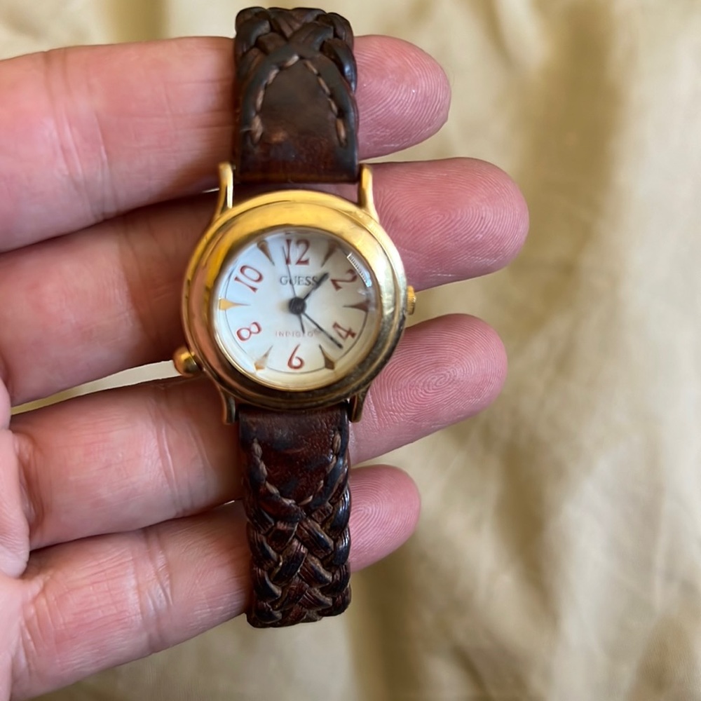 Women’s guess watch in the glow